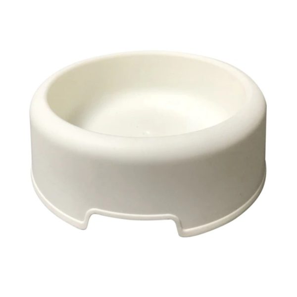 Castron plastic 15x5 cm, ALB