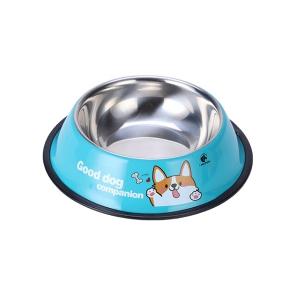 Castron rezistent din otel inoxidabil pentru caini si pisici Happy Pet, diverse marimi si modele - imagine 2