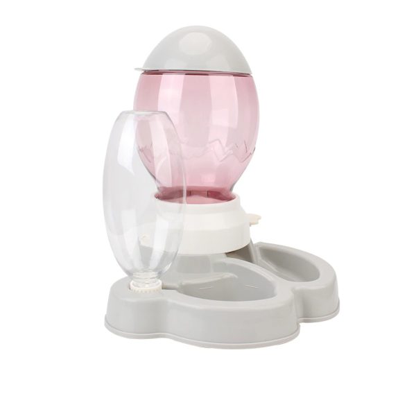 Hranitor si adapator cu alimentator lent si pedala de blocare pentru caini si pisici 500 ml