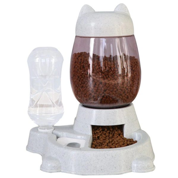 Hranitor si adapator cu alimentator lent pentru caini si pisici 500 ml - imagine 4