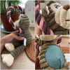 Jucarie simpatica cu sfoara pentru caini 31 cm - imagine 4