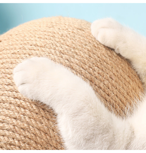 Minge cu invelis de sisal pentru ascutirea ghearelor - imagine 3