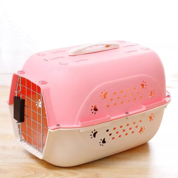 Cusca de transport Happy Paw 50x32x31 - imagine 3