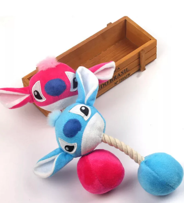 Jucarie din sfoara si plus Stitch 23 cm