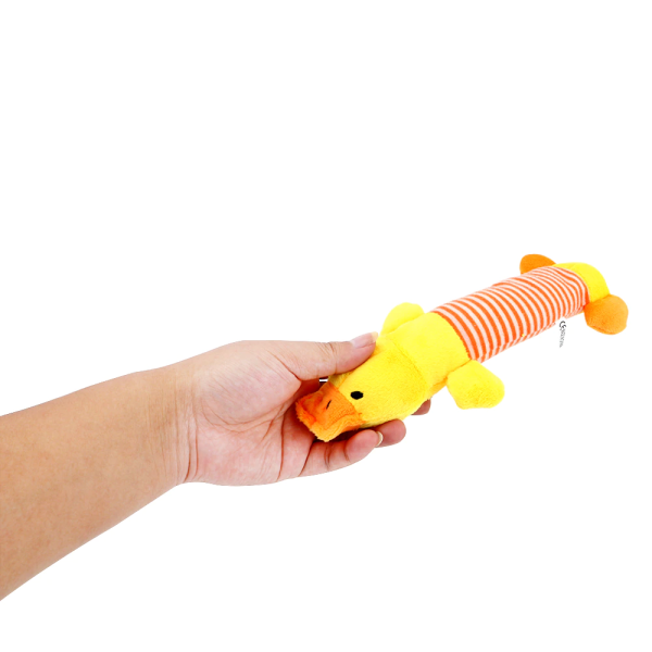 Jucarie de plus animalut pentru caini si pisici 25 cm - imagine 3