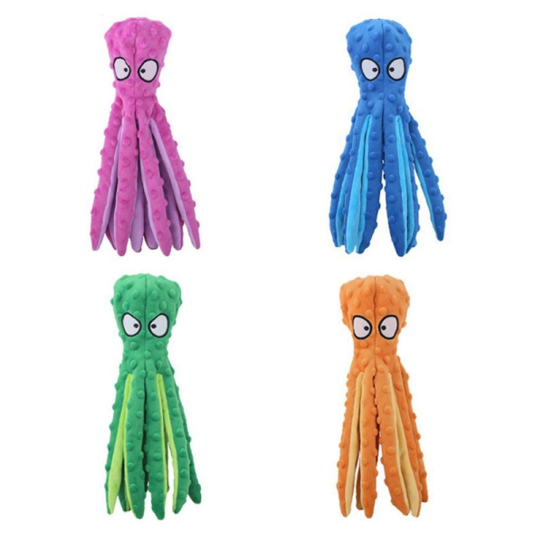 Jucarie pentru caini si pisici Angry Octopus 32 cm - imagine 2