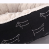Pat pufos pentru animale de companie HotDog, diverse dimensiuni - imagine 3