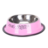Castron colorat din otel inoxidabil, diverse culori, 15 cm, ALBASTRU - imagine 3