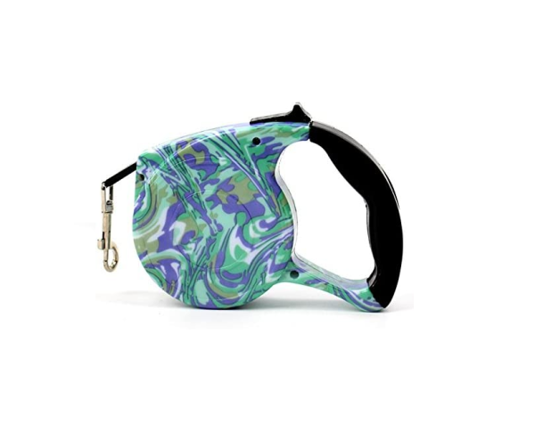 Lesa retractabila YourStyle 5m curea pentru caini pana la max. 15 kg diverse culori, PAINTING