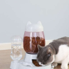 Hranitor si adapator cu alimentator lent pentru caini si pisici 500 ml - imagine 3